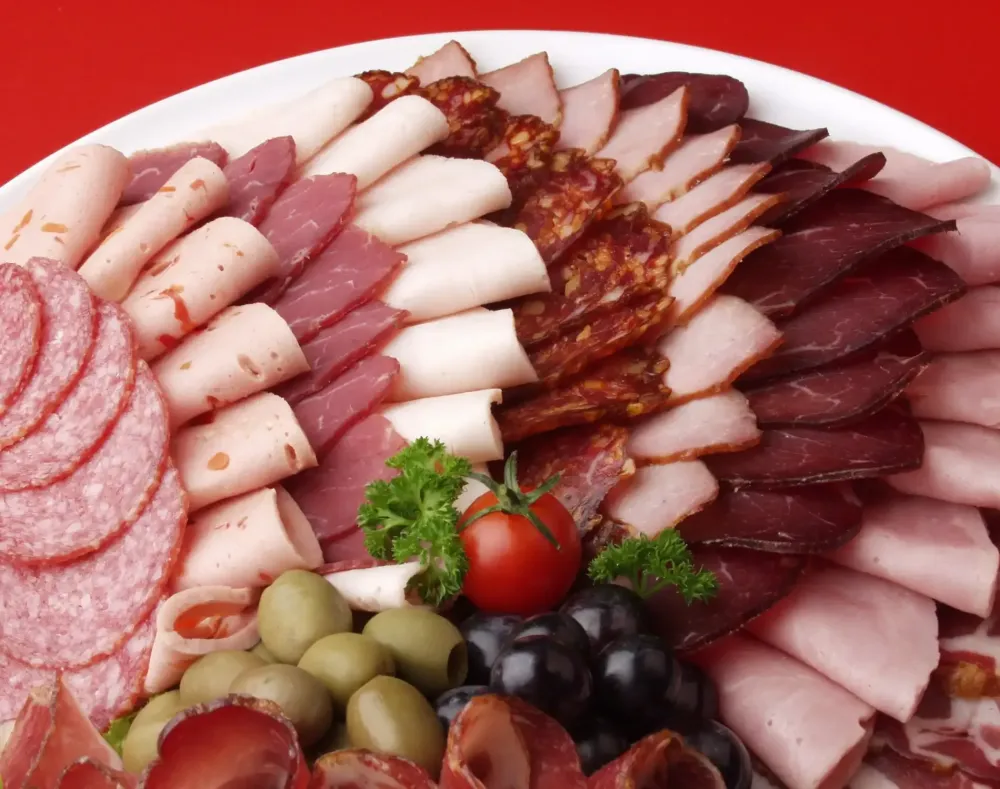 Assiette de charcuterie