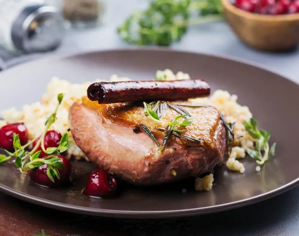 Plat préparé magret